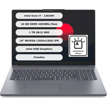 Lenovo Ideapad Slim 3 16IRH10 · 16 / 1024 GB