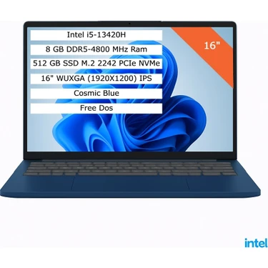 Lenovo Ideapad Slim 3 · 8 / 512 GB