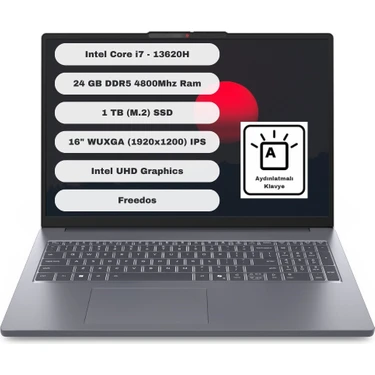 Lenovo Ideapad Slim 3 16IRH10 GTI24 · 24 / 1024 GB