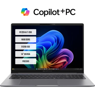ASUS ExpertBook P3 PM3406CKA-LY0056 Ryzen AI 7-350 · 16 / 512 GB