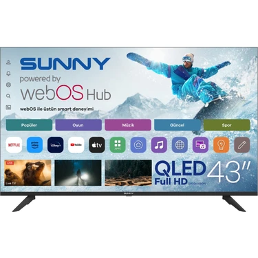 Sunny SN43QFMLN-W02S 43 inç