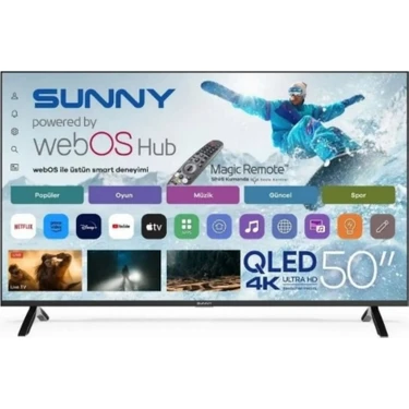 Sunny SN50QUPRL-W02M 50 inç