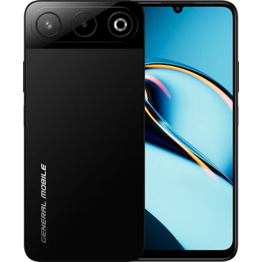 General Mobile Gm 26 5g Siyah · 8 / 256 GB