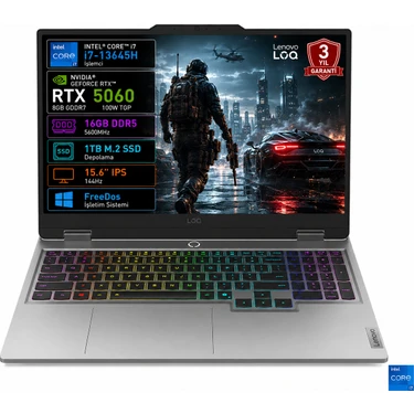 Lenovo Loq 15IRX10 83JE01BETR I7-13645HX · 16 / 1024 GB