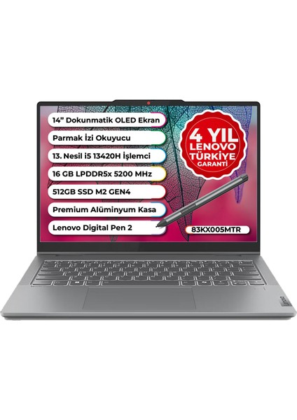 Lenovo IdeaPad 5 2-in-1 OLED · 16 / 512 GB
