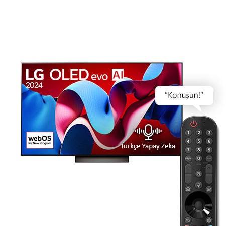 LG OLED evo C4 55 inç